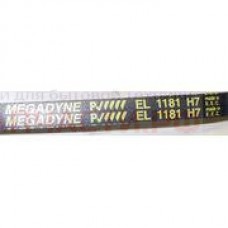 Ремень 1181 H7 (WN716) _EL 1145mm черн. 'Megadyne', зам. 16cn03